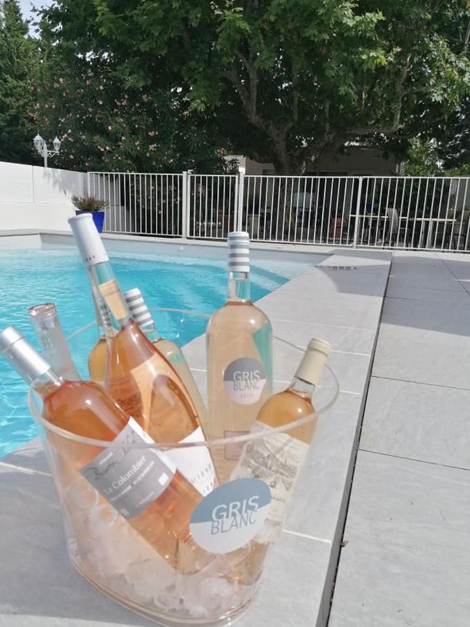 Logis Le Printemps Hotel Restaurant - Montelimar Bagian luar foto