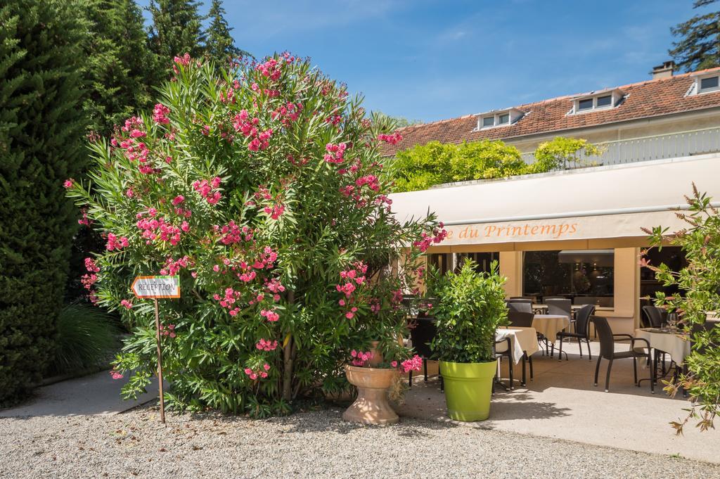 Logis Le Printemps Hotel Restaurant - Montelimar Bagian luar foto