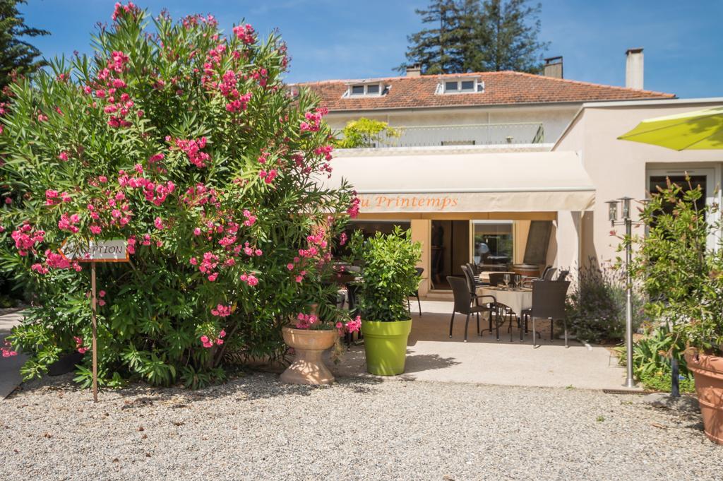 Logis Le Printemps Hotel Restaurant - Montelimar Bagian luar foto